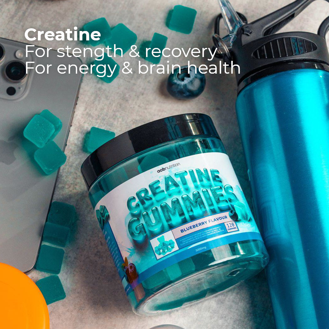 Creatine supports strength, recovery, energy & brain health