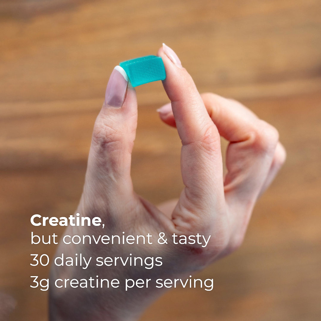 Creatine gummies are more tasty and convenient than creatine powder