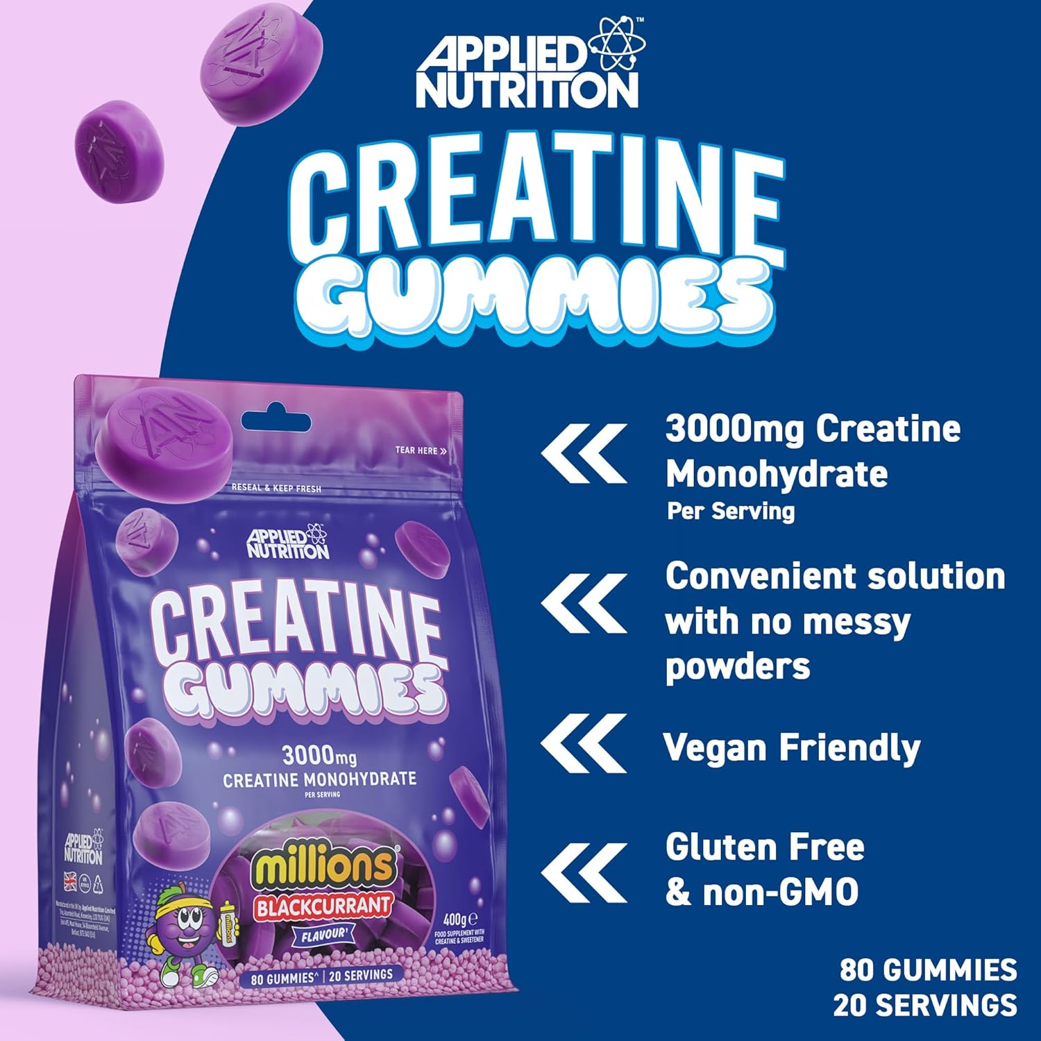 Creatine Gummies from Applied Nutrition