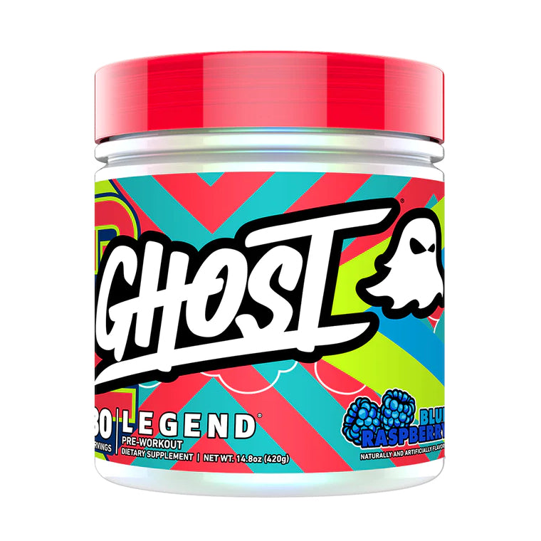 Ghost Legend Pre Workout Blue Raspberry Flavour