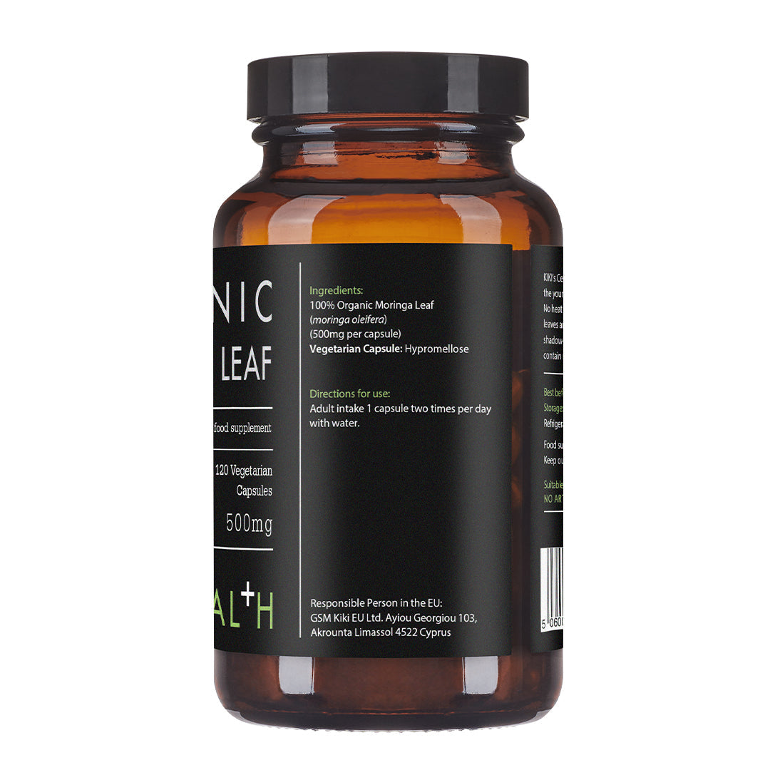 Organic Moringa Leaf - 120x 500mg