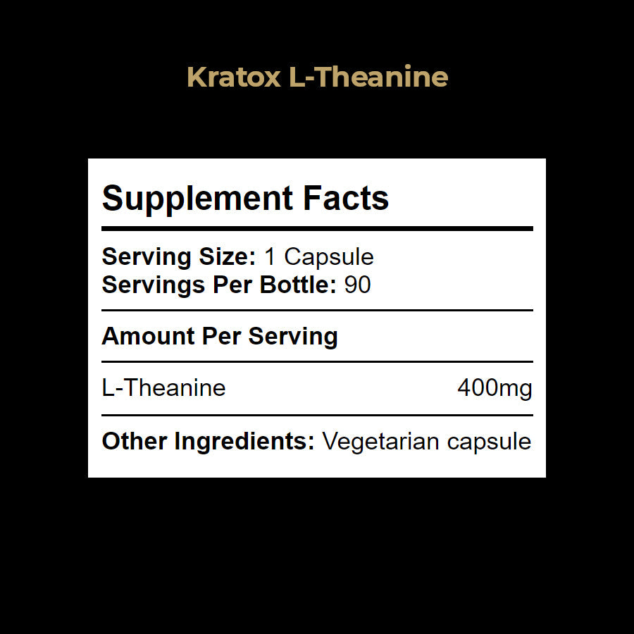 L-Theanine supplement to improve mood