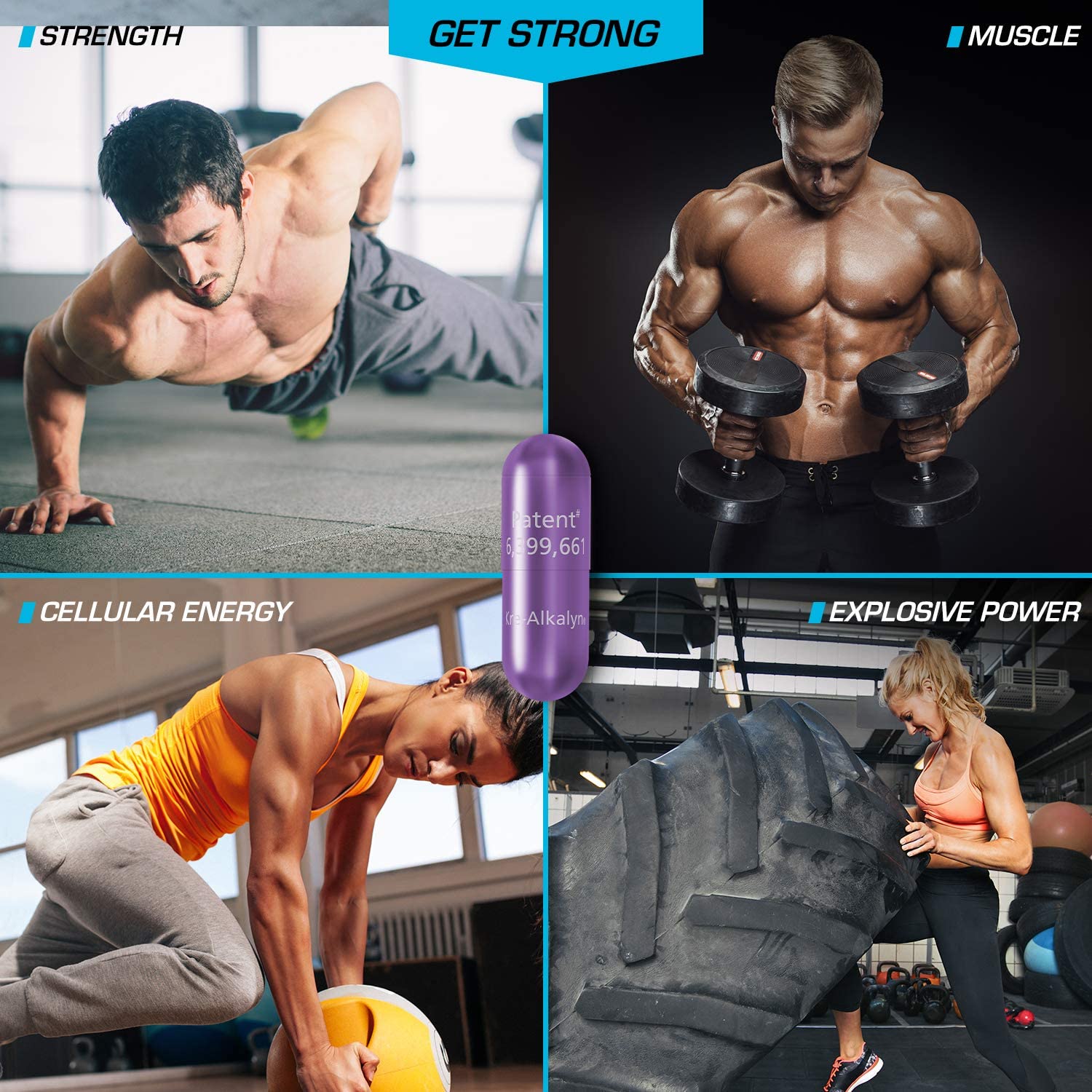 Kre Alkalyn Creatine Capsules