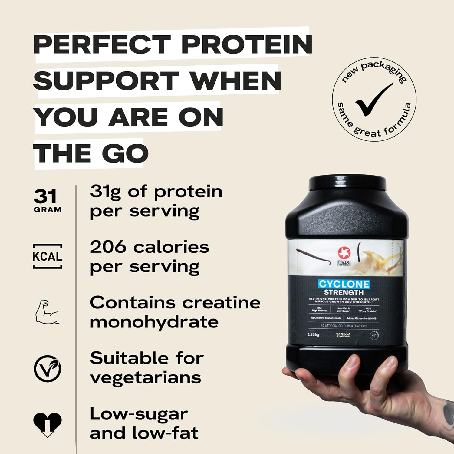 Maximuscle Cyclone Highlights