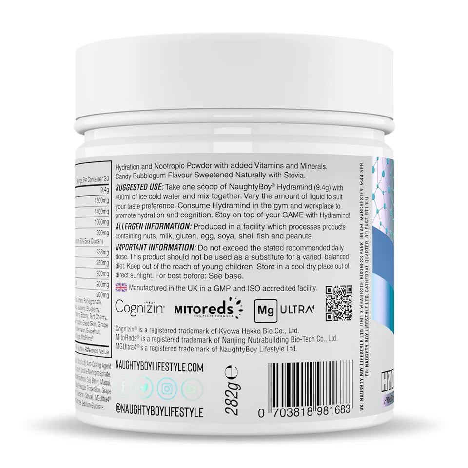 Hydramind - Hydration & Nootropic Formula