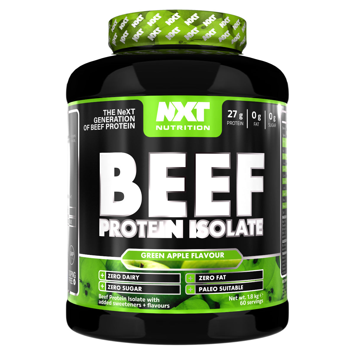 beef protein isolate - green apple