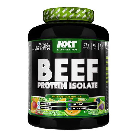 Fruit Pastilles flavoured Beef Protein from NXT Nutrition