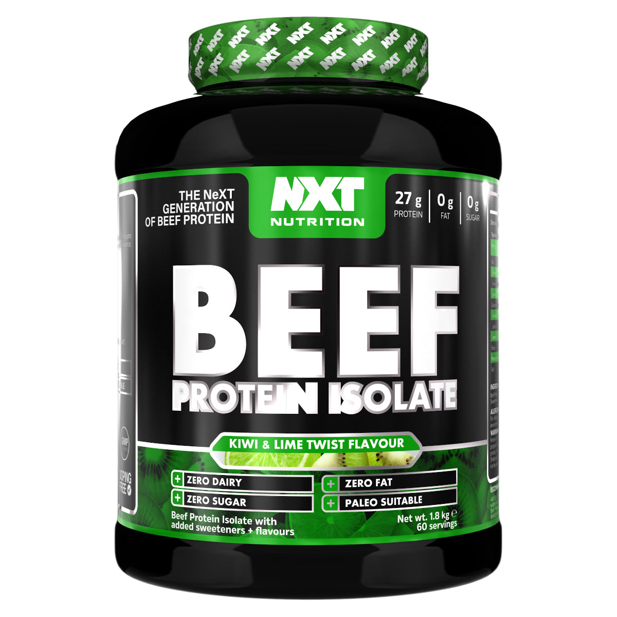 beef protein - kiwi lime flavour