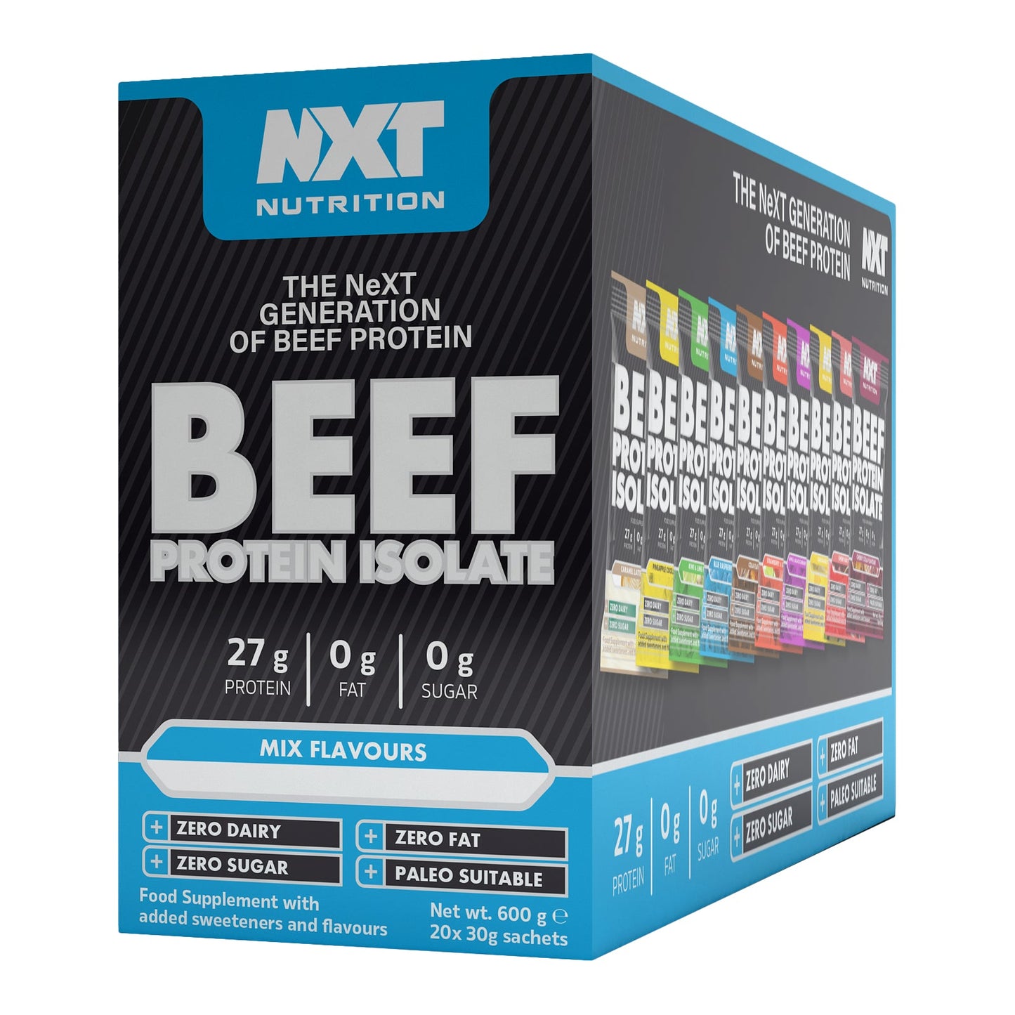 beef protein isolate sachets