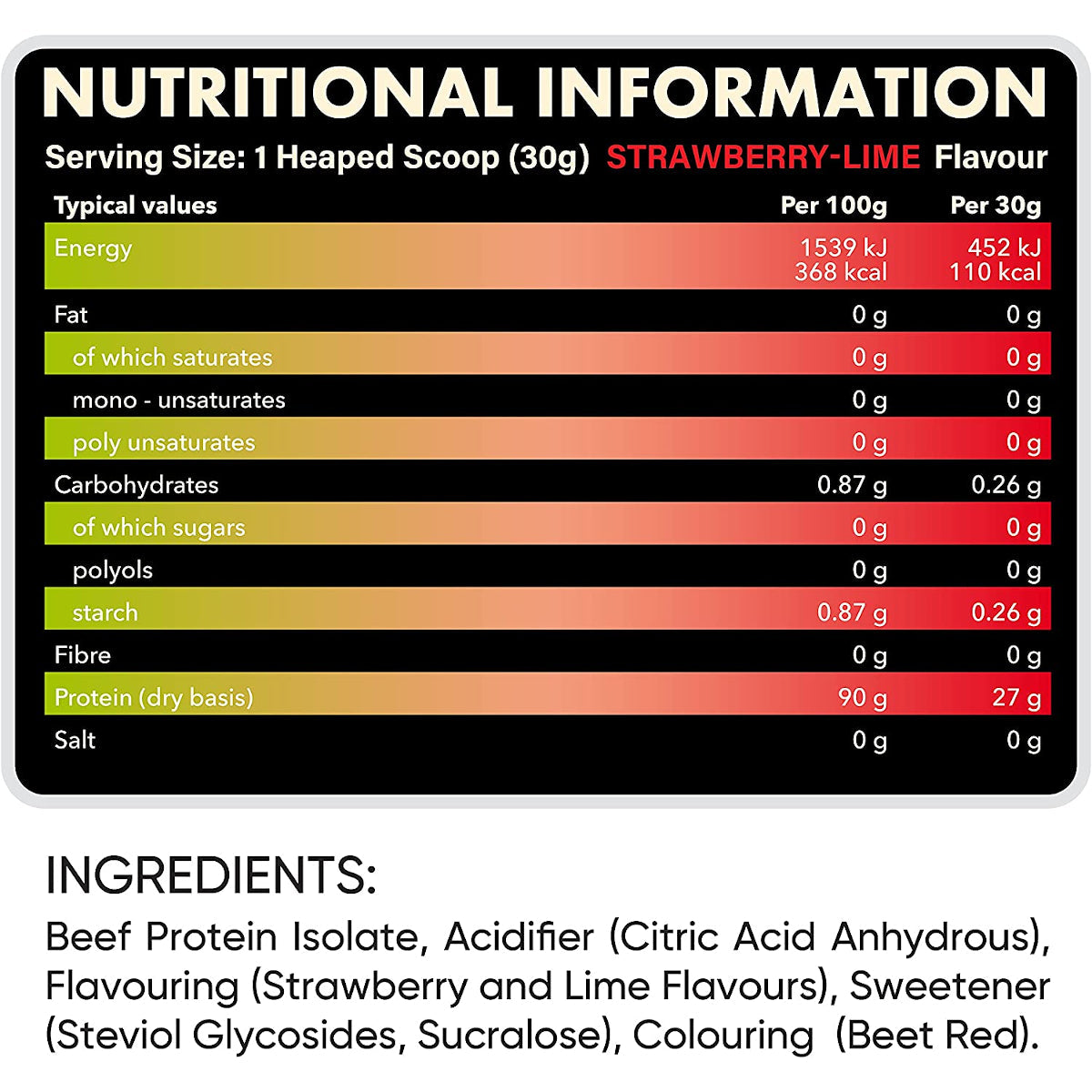 nxt beef protein isolate