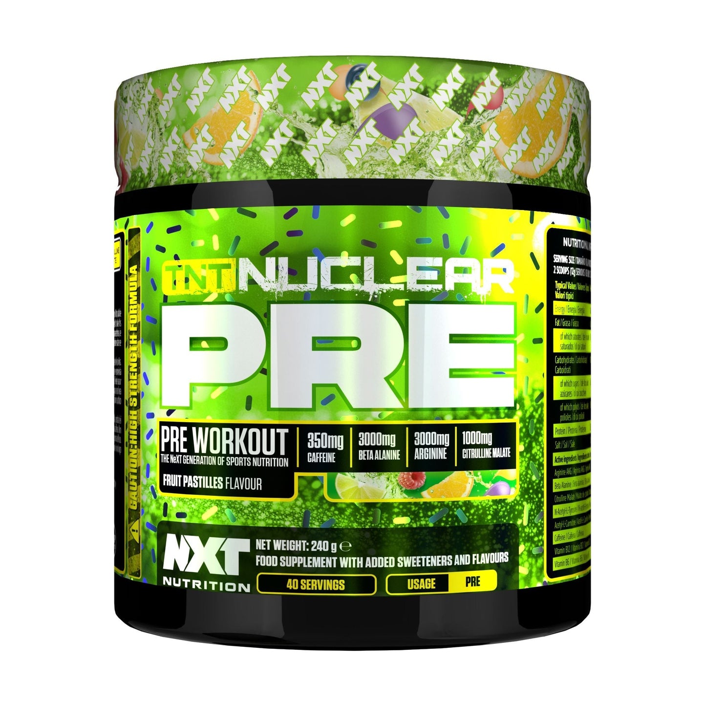 TNT Nuclear Pre Workout