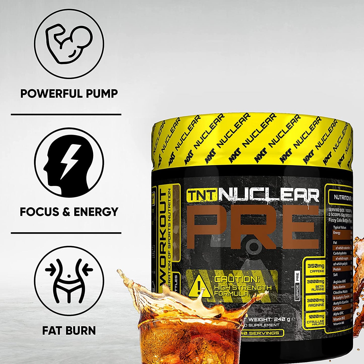 TNT Nuclear Pre Workout