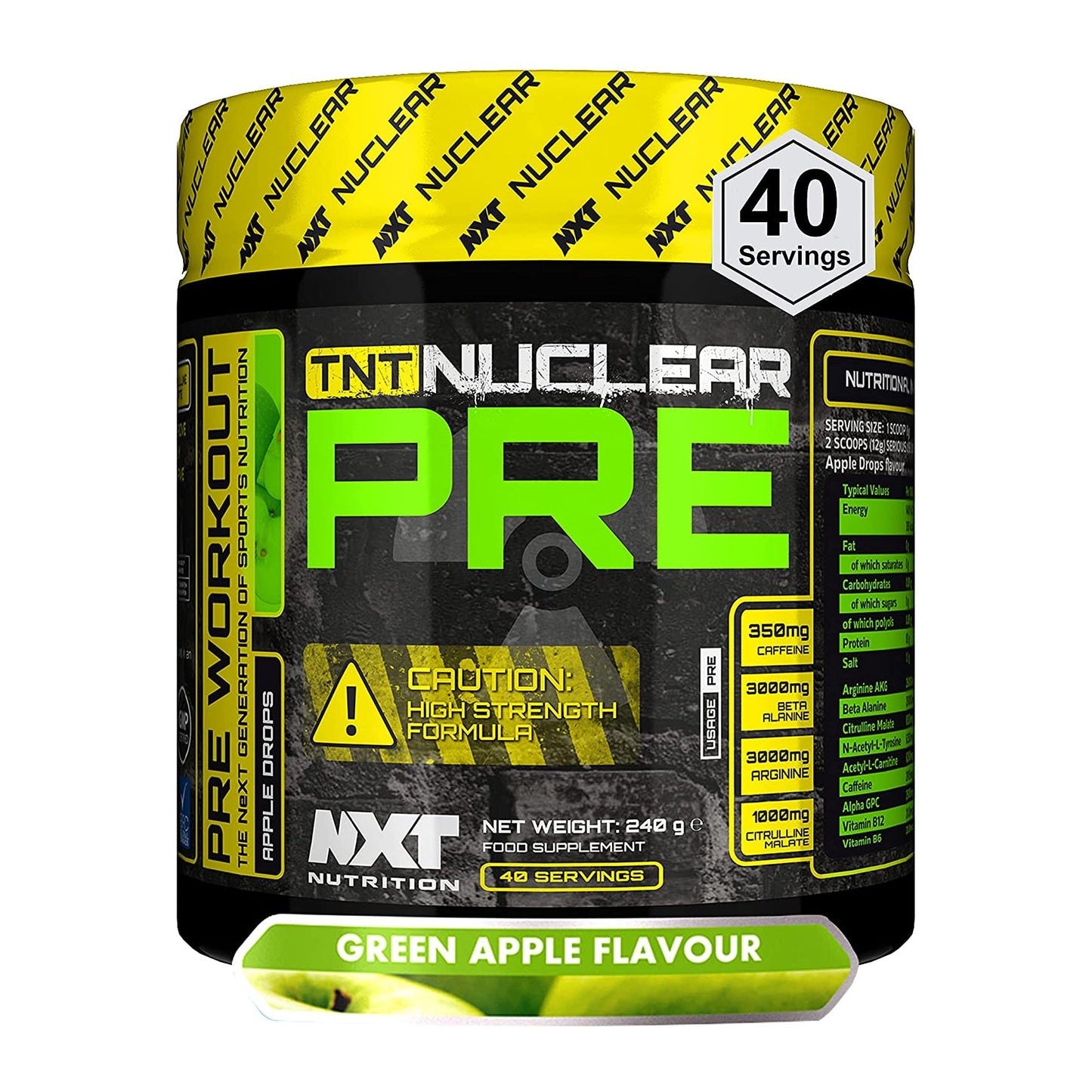 TNT Nuclear Pre Workout