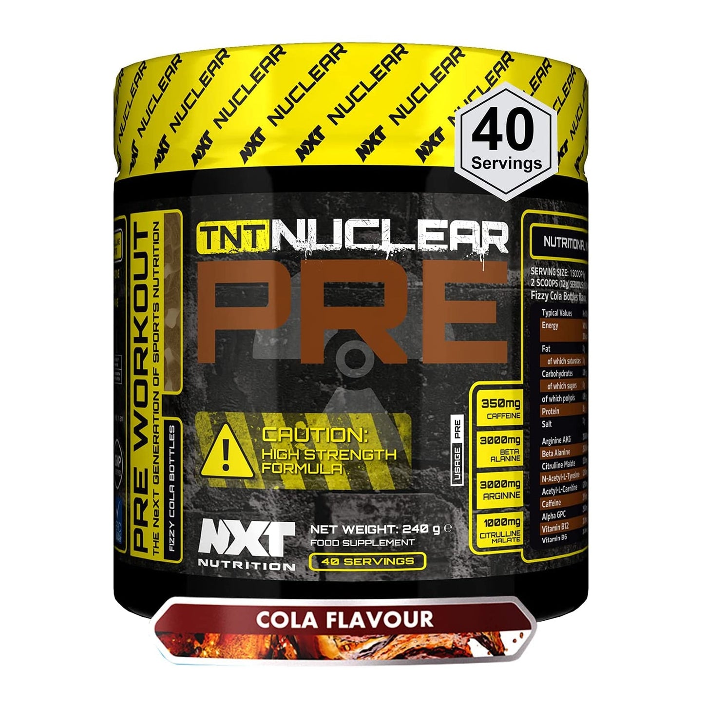 TNT Nuclear Pre Workout