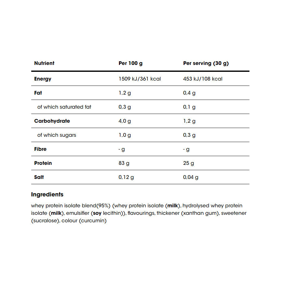 Gold Standard 100% Isolate - 930g