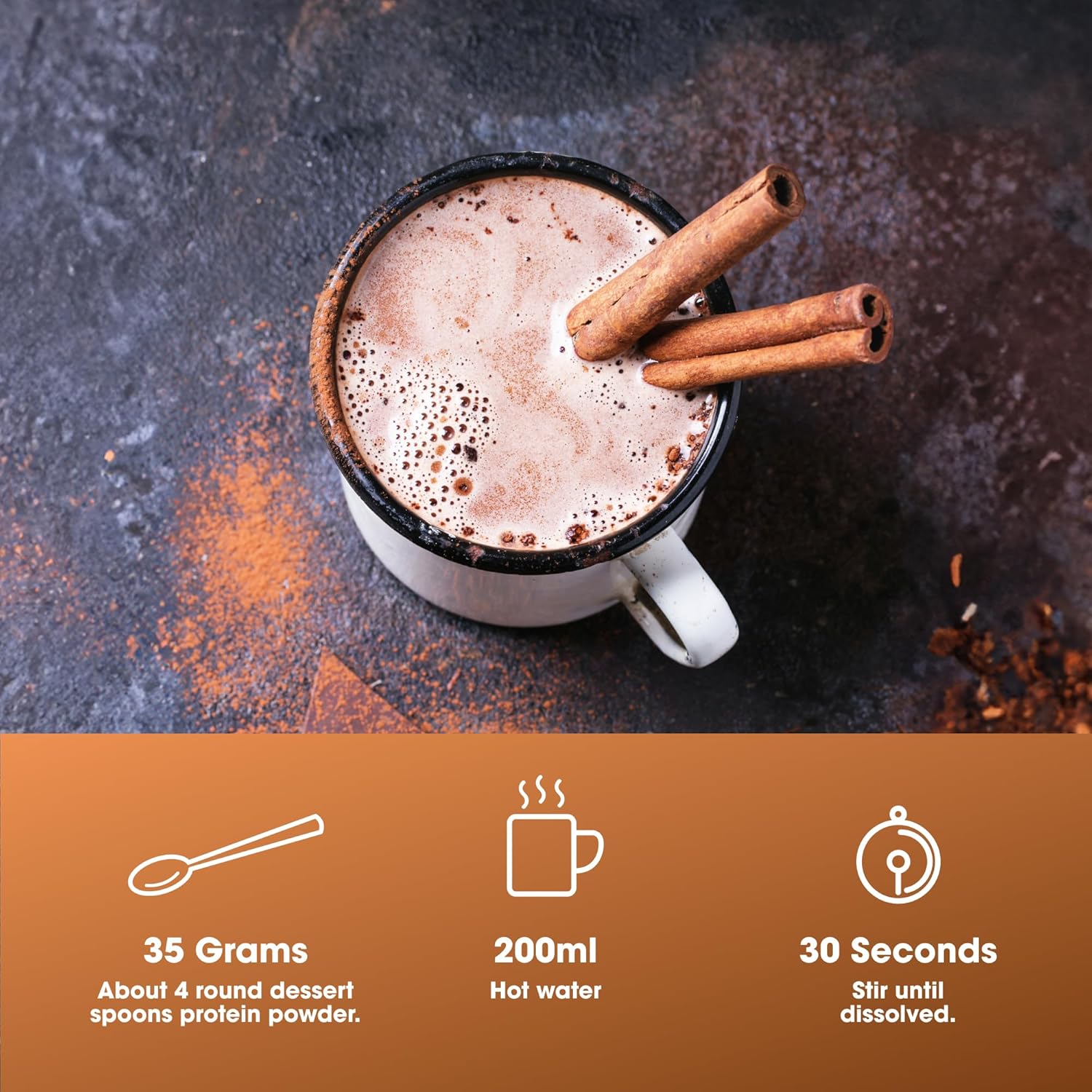 Easy Protein Hot Chocolate