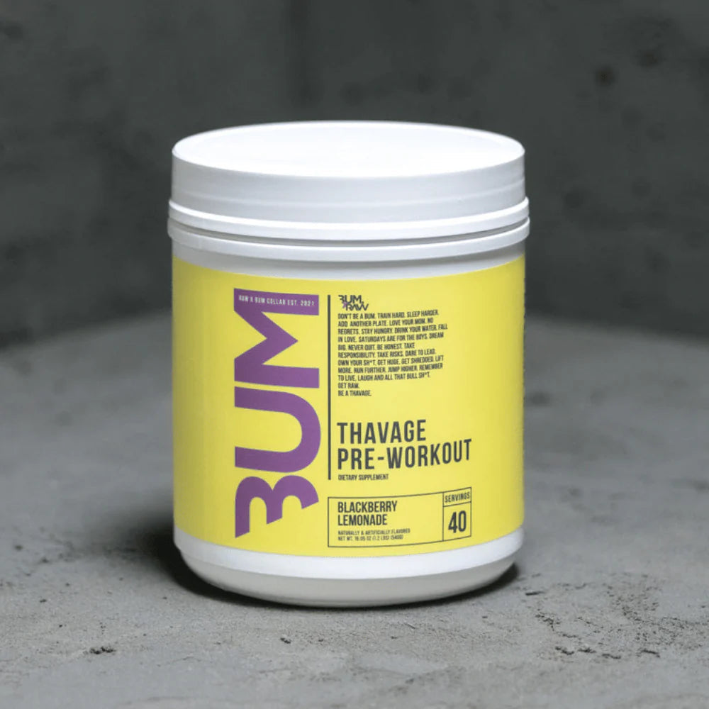 Thavage Pre Workout from Raw Nutrition and Chris Bumstead