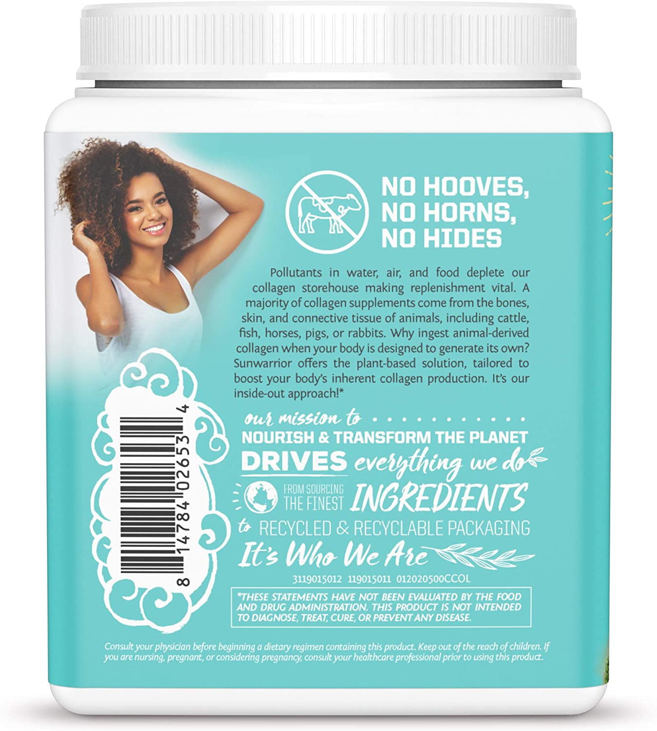 Sunwarrior Collagen Building Protein Peptides - 500g