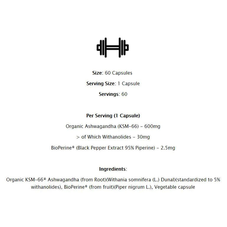 Ashwagandha KSM-66 - Supplement Needs