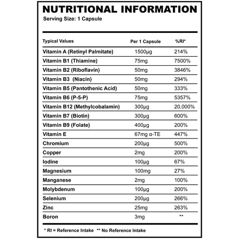 Dean St Marts Multivitamin & Mineral Pro