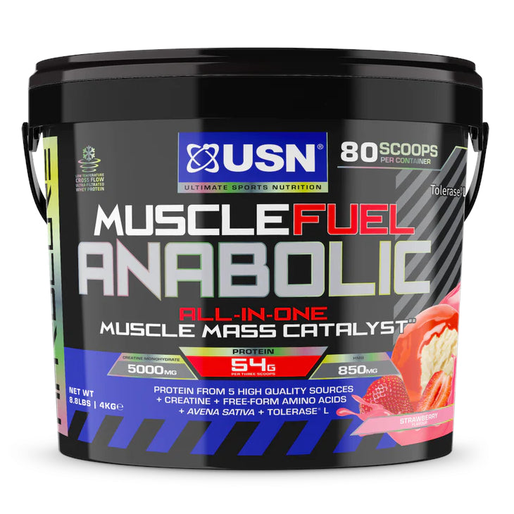 USN Muscle Fuel Anabolic - strawberry flavour