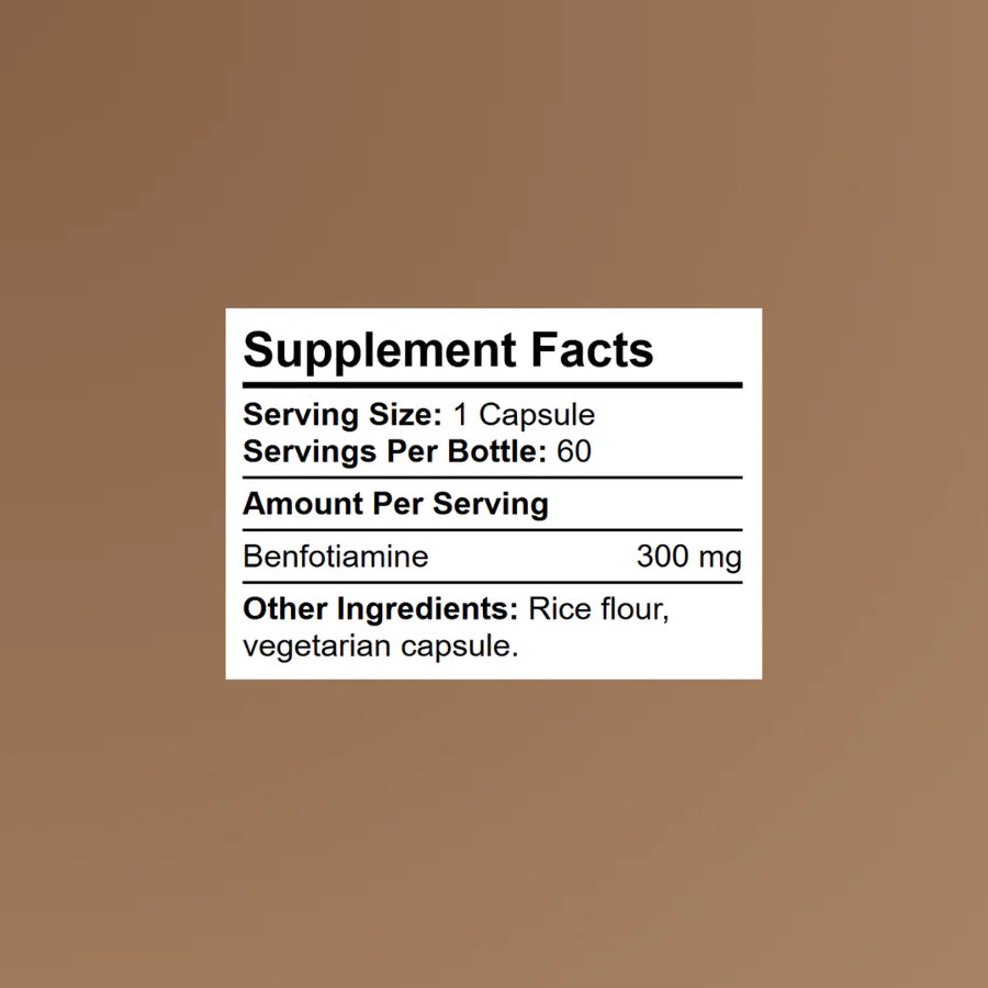 Benfotiamine - 60x 300mg