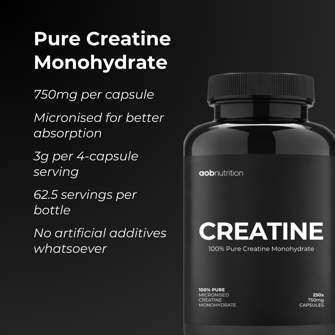 Creatine Capsules - 250x 750mg