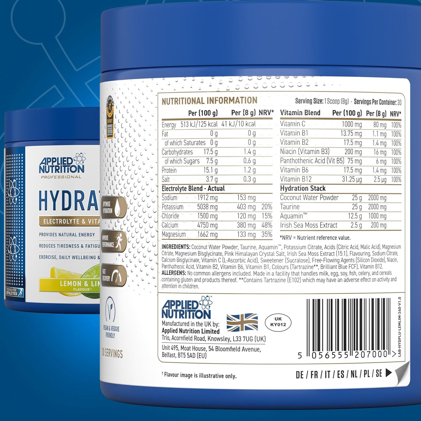 Hydration - Electrolyte & Vitamin Powder