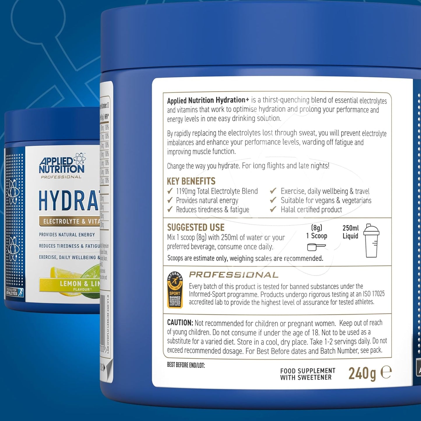 Hydration - Electrolyte & Vitamin Powder
