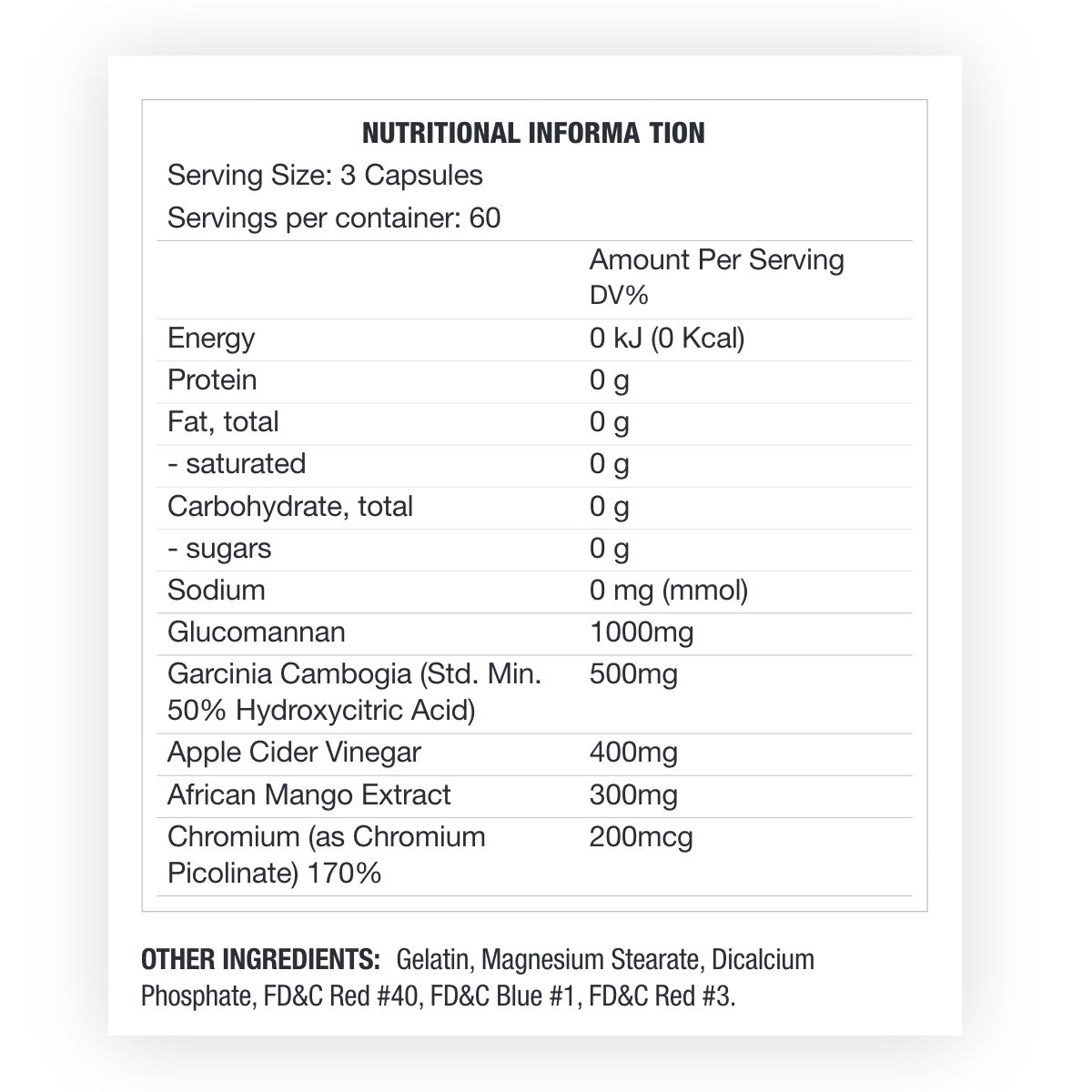 Suppress Appetite Control - 180 capsules