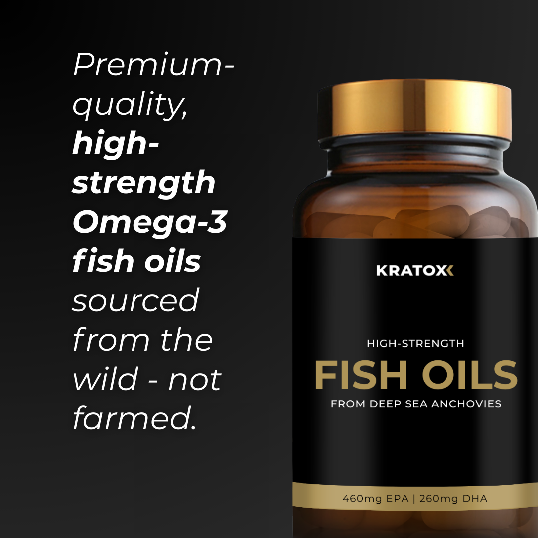 Estlear Oil Fish High-Strength Fish Oil from Deep-Sea Achovies – AOB Nutrition UK