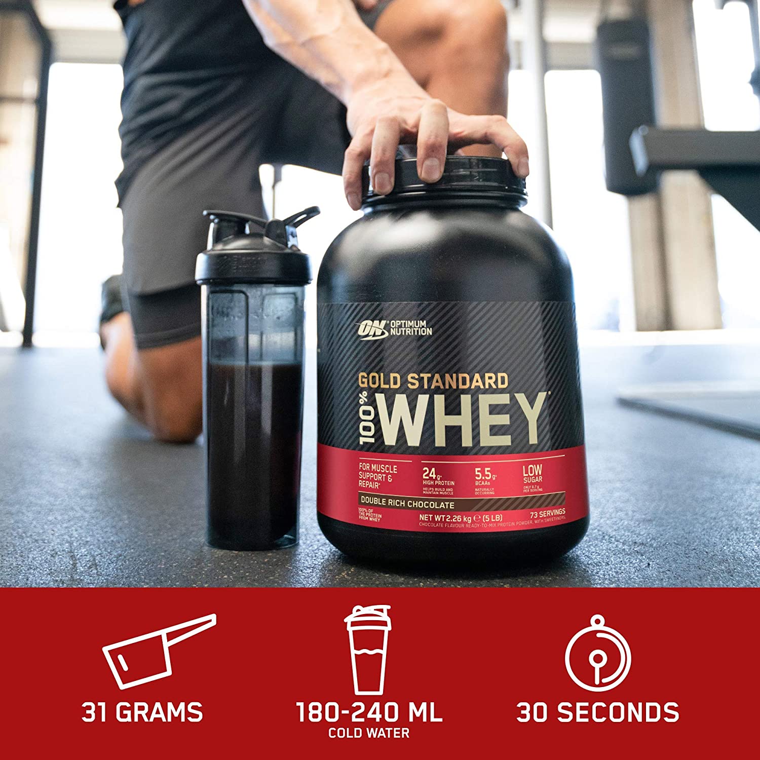 31g Serving of Gold Standard Whey