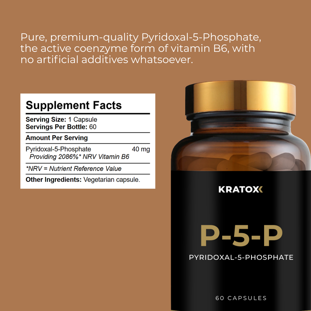 P5P (Pyridoxal-5-Phosphate) - 60x 40mg