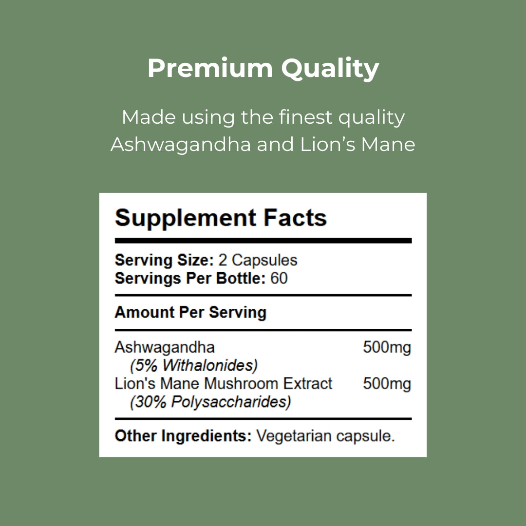 Ashwagandha & Lion's Mane