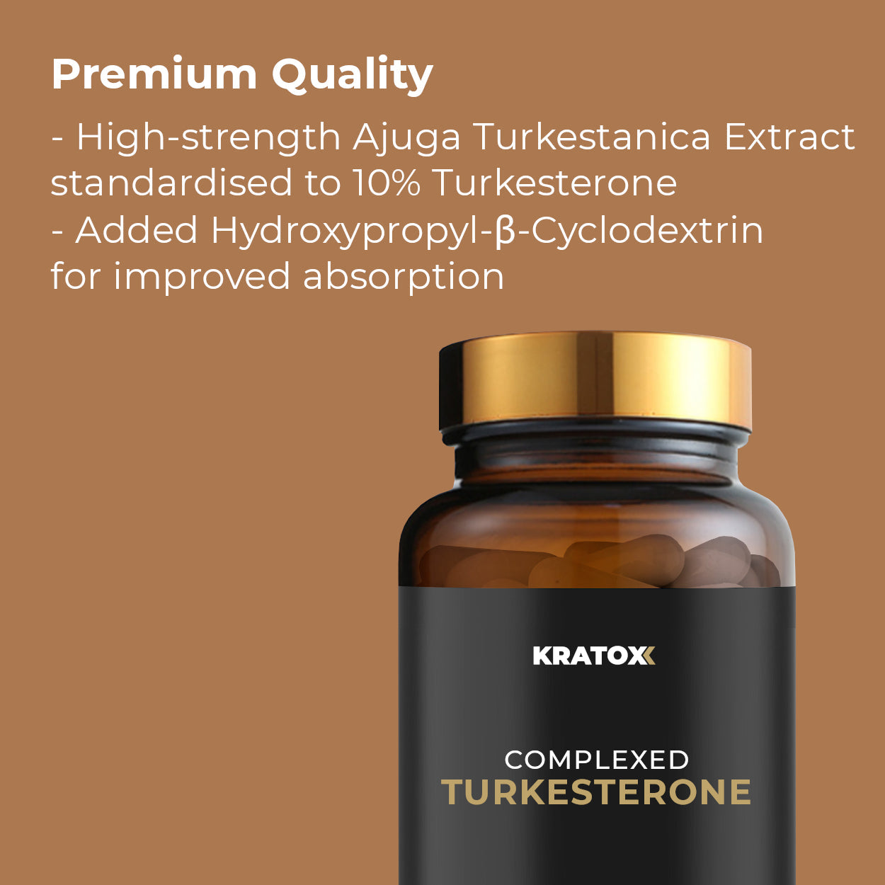 Turk-Plex Complexed Turkesterone