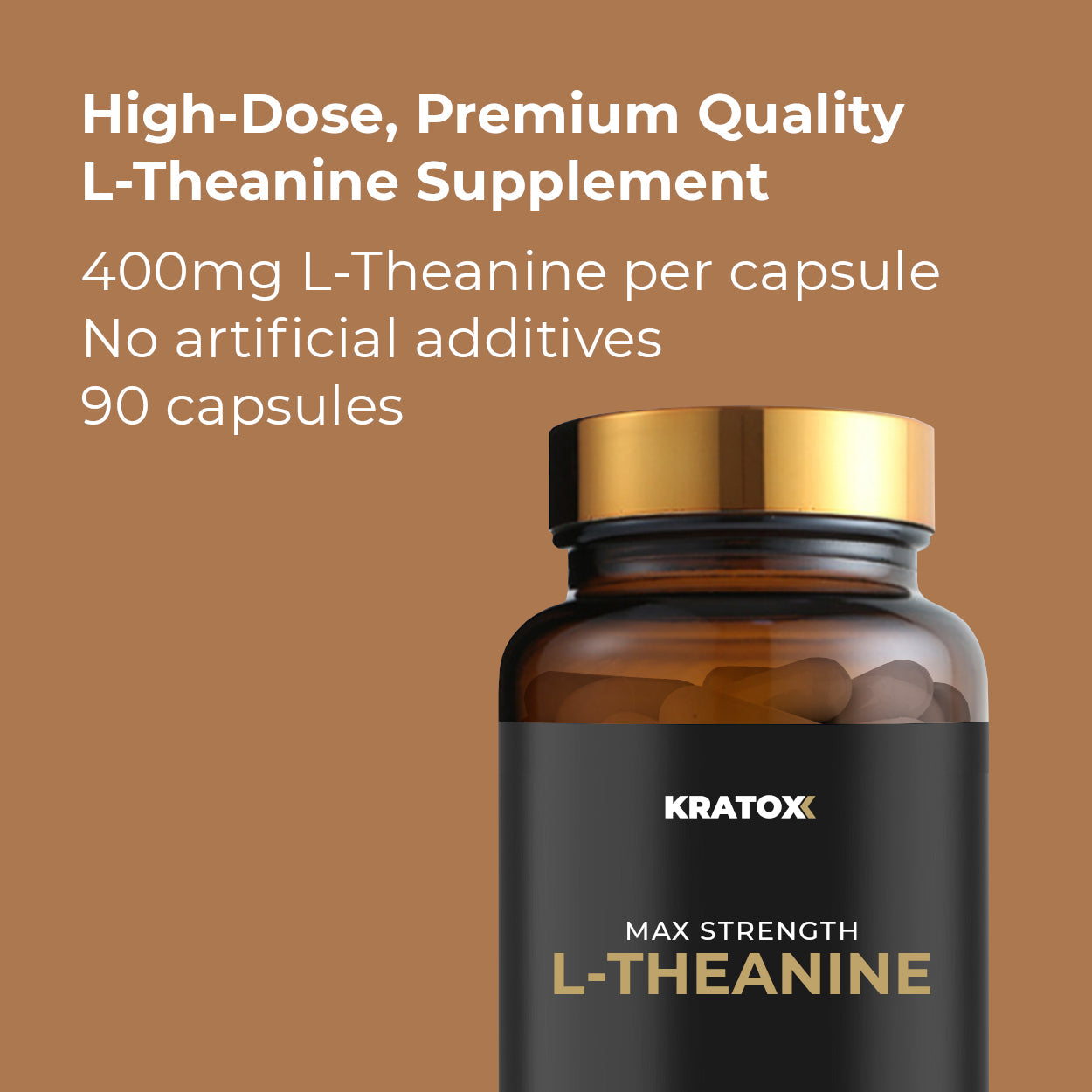 Premium quality, high-dose l-theanine