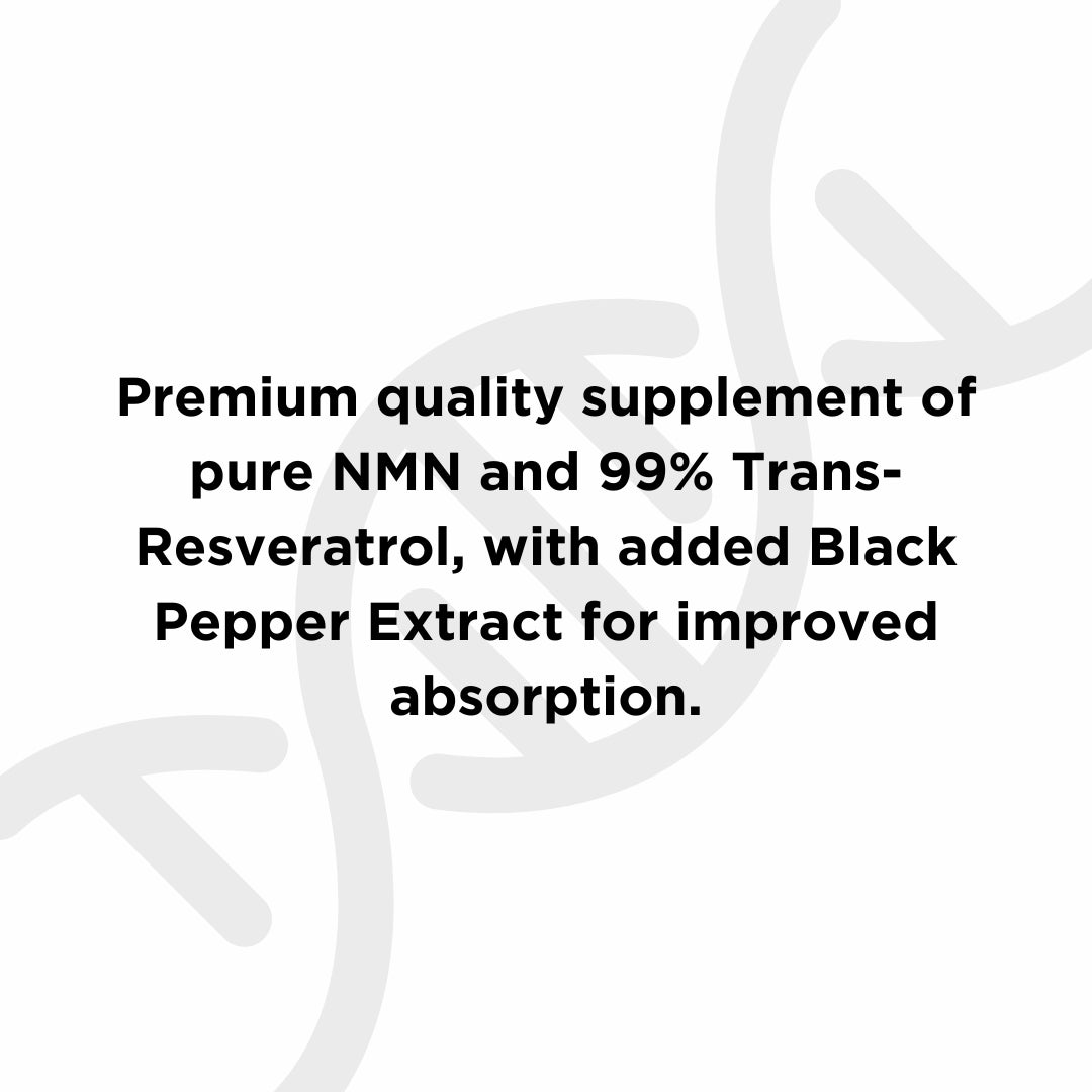 premium-quality longevity supplement of Resveratrol and NMN