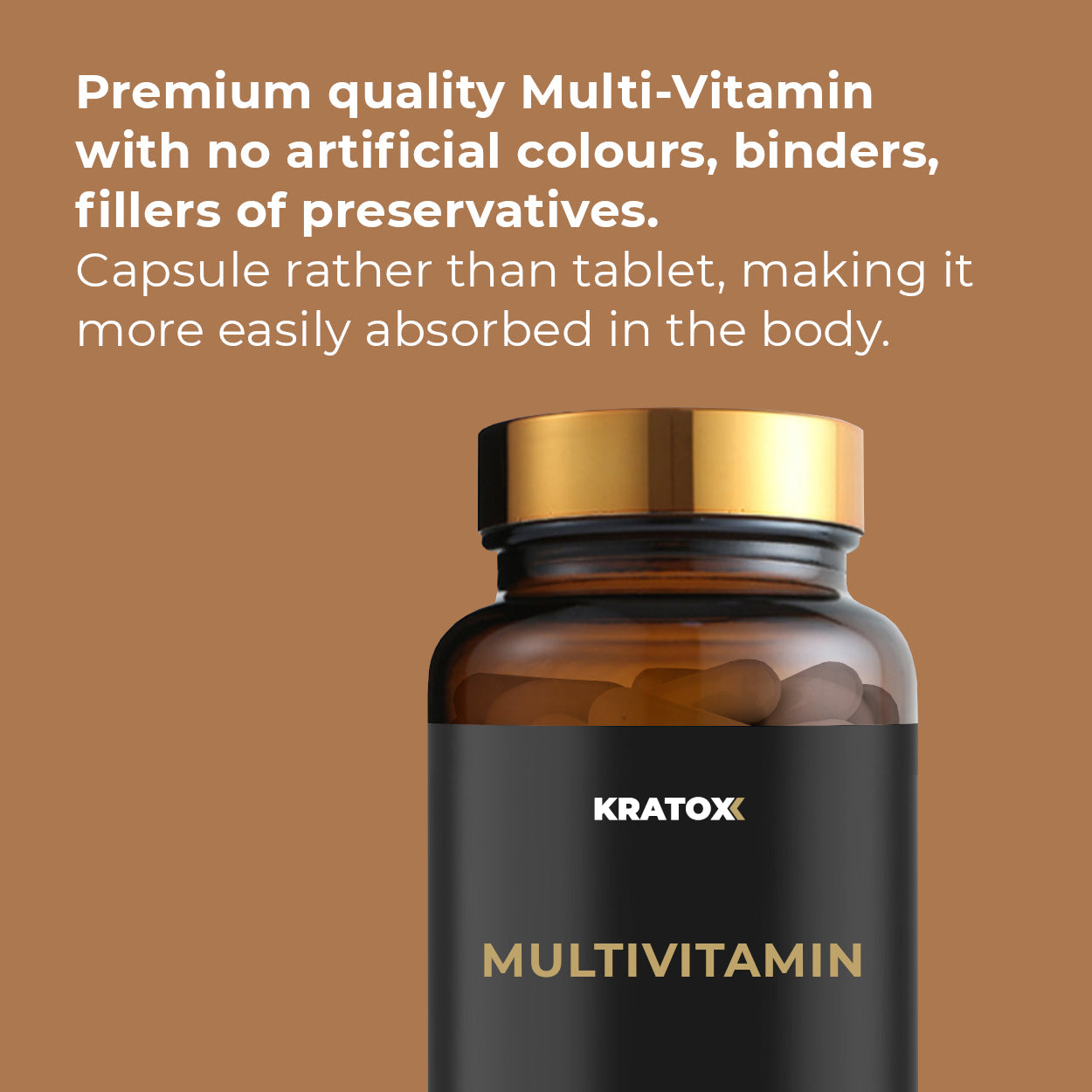 Premium quality multivitamin