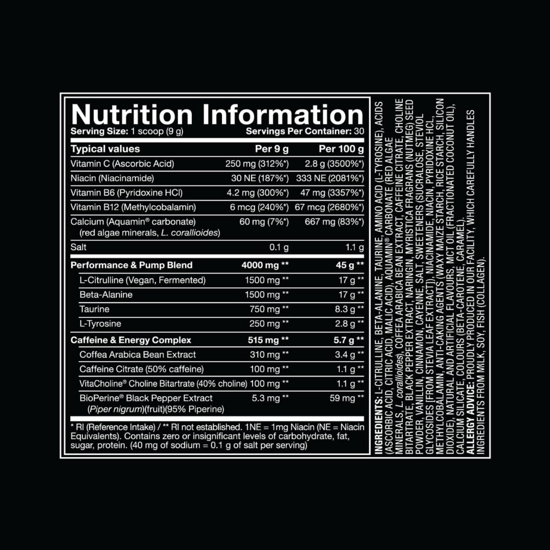 Mutant Madness Pre Workout
