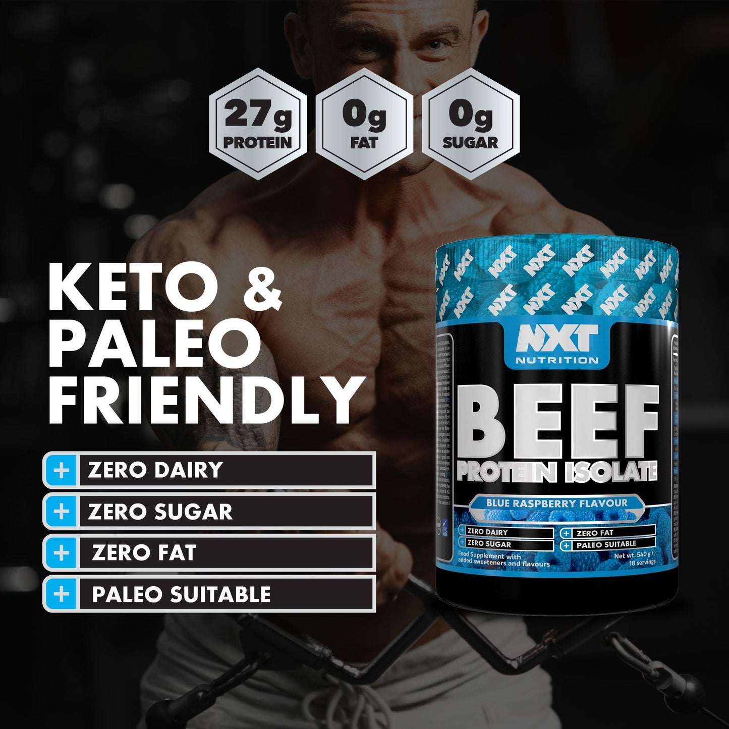 NXT Beef Protein Isolate - 540g