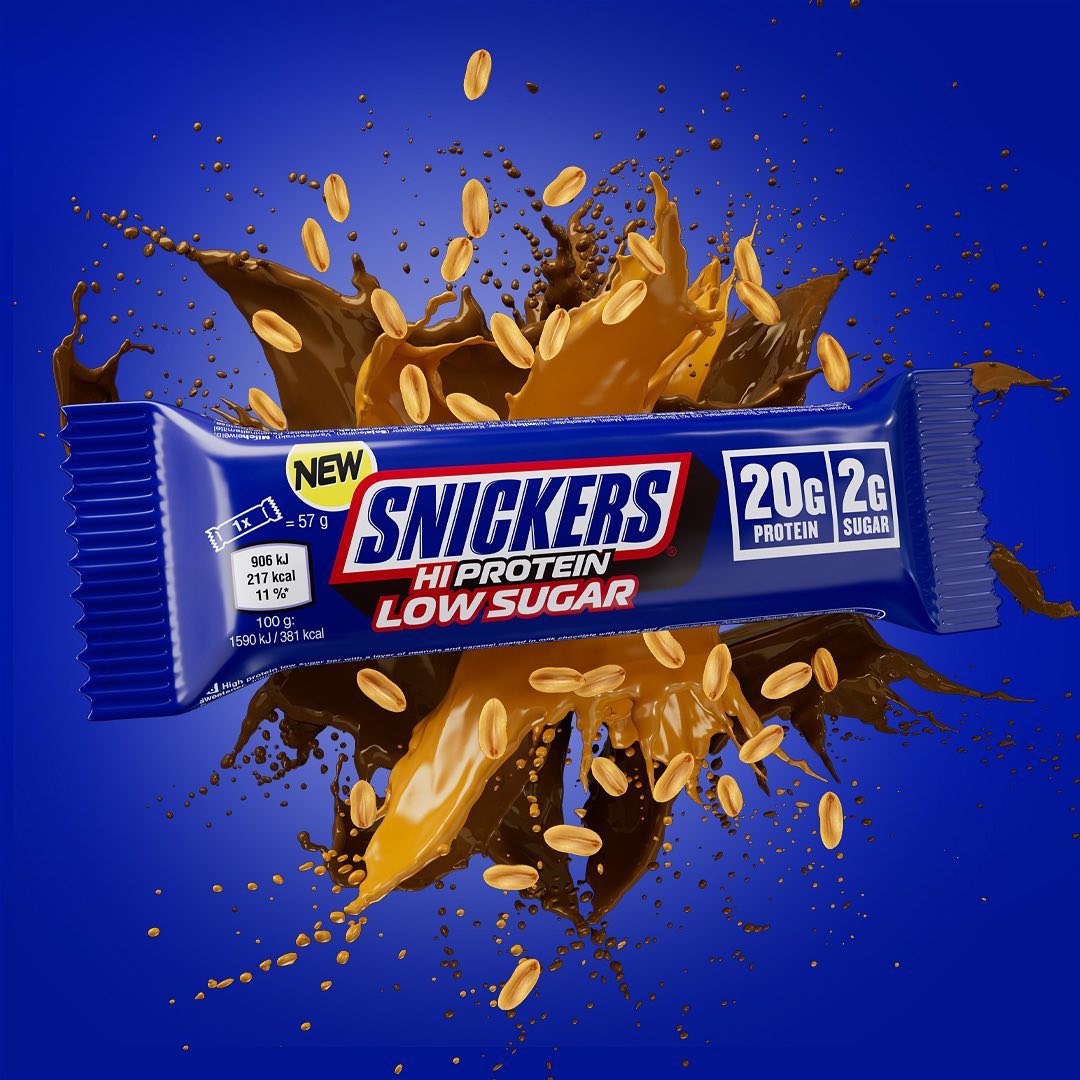 Snickers Protein Bars: 20g Protein & just 2g Sugar