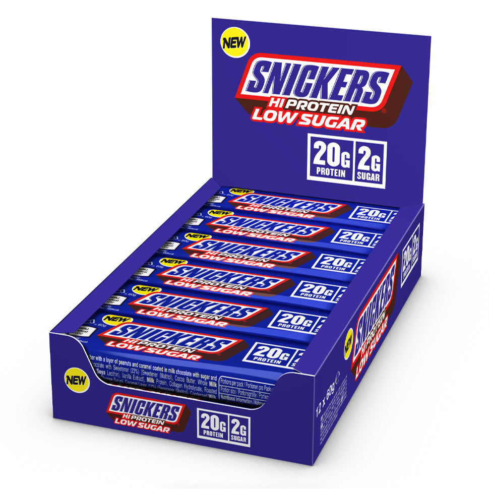Snickers High Protein Low Sugar Bars