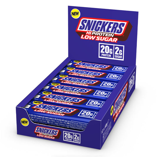 Snickers High Protein Low Sugar Bars