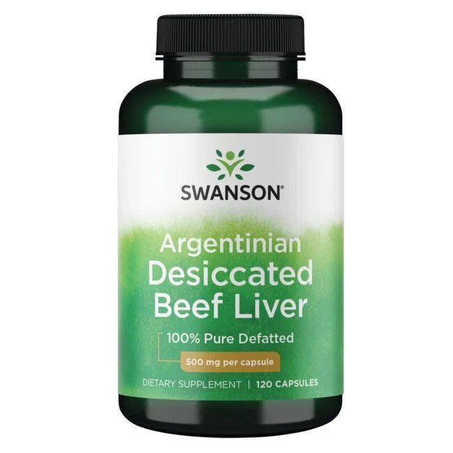 Argentinian Desiccated Beef Liver - 120 Capsules