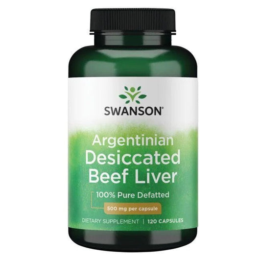 Argentinian Desiccated Beef Liver - 120 Capsules