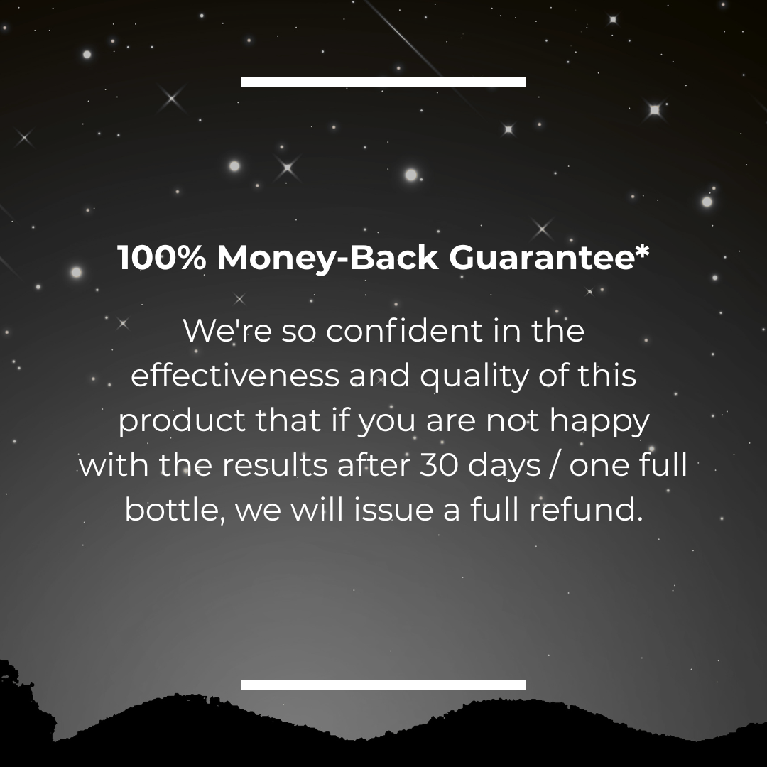 Magnesium glycinate and ashwagandha sleep support supplement - money-back guarantee