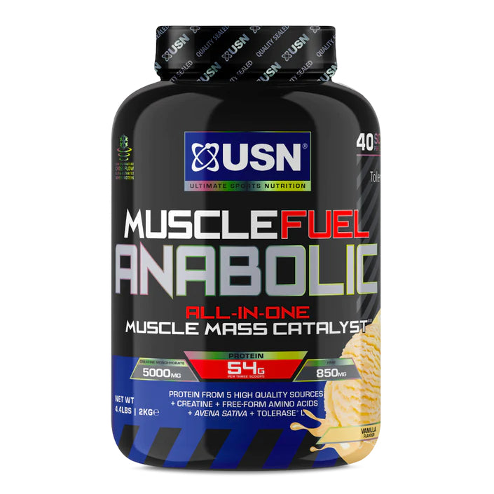 Vanilla flavoured USN Muscle Fuel Anabolic